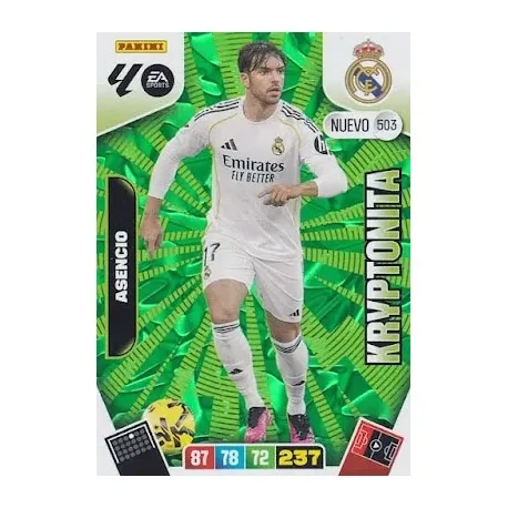 Cromo Asencio (Kryptonita) Real Madrid #503