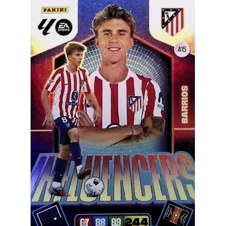 Cromo Barrios (Influencers) Atlético Madrid #415