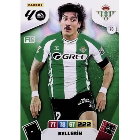 Cromo Bellerín Real Betis #76