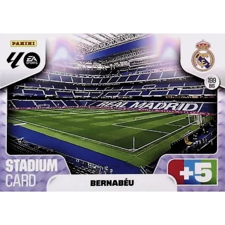 Cromo Bernabéu Real Madrid #199 bis
