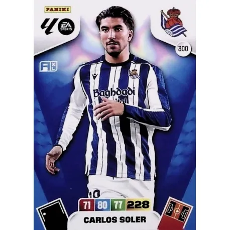 Cromo Carlos Soler Real Sociedad #300