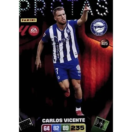 Cromo Carlos Vicente (Protas) Alavés #425