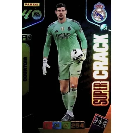 Cromo Courtois (Super Crack) Real Madrid #457