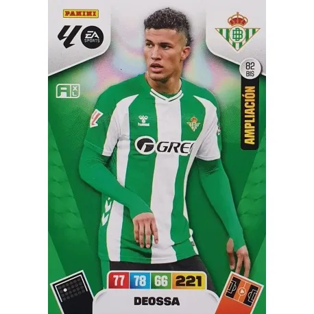 Cromo Deossa (Ampliación) Real Betis #82 bis