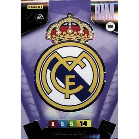 Cromo Escudo Real Madrid Real Madrid #199