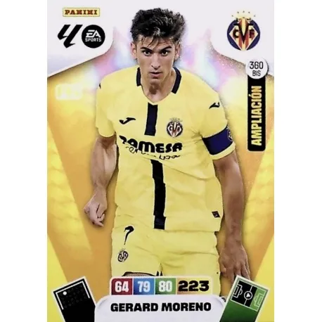 Cromo Gerard Moreno (Ampliación) Villarreal #360 bis