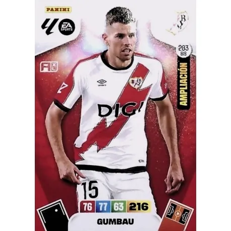 Cromo Gumbau (Ampliación) Rayo Vallecano #283 bis