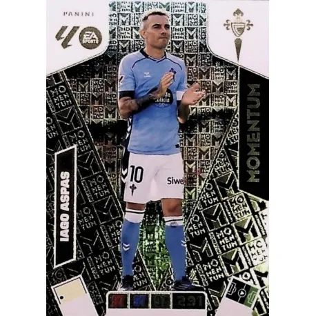 Cromo Iago Aspas (Momentum) Celta #Momentum 3