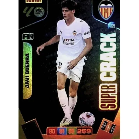 Cromo Javi Guerra (Super Crack) Valencia #465