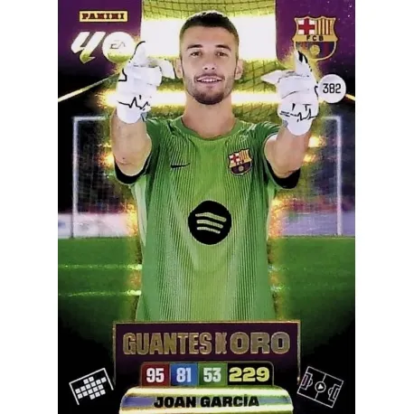 Cromo Joan García (Guantes de Oro) Barcelona #382