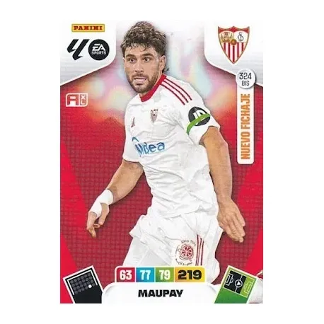 Cromo Maupay (Nuevo Fichaje) Sevilla #324 bis