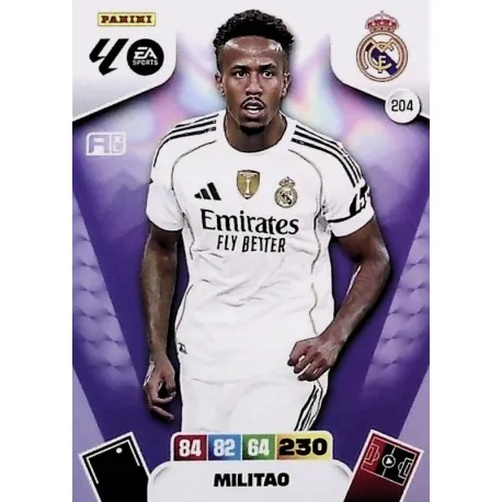 Cromo Militão Real Madrid #204