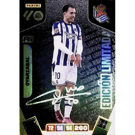 Cromo Oyarzabal (Edición Limitada Firmada) Real Sociedad #ELimitada Firmada 3