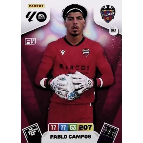 Cromo Pablo Campos Levante #183