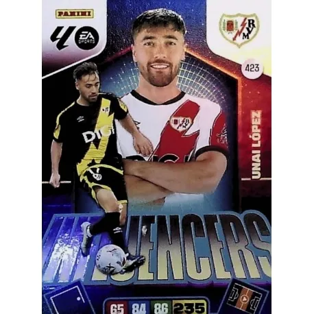 Cromo Unai López (Influencers) Rayo Vallecano #423
