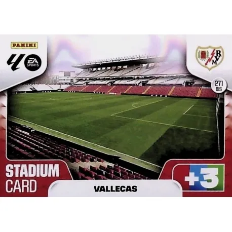 Cromo Vallecas Rayo Vallecano #271 bis
