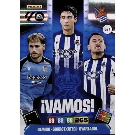 Cromo ¡Vamos! Real Sociedad #377