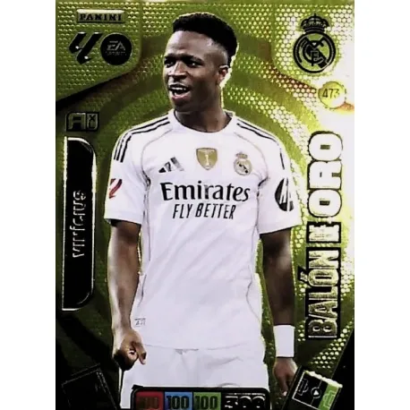 Cromo Vinicius (Balón de Oro) Real Madrid #473